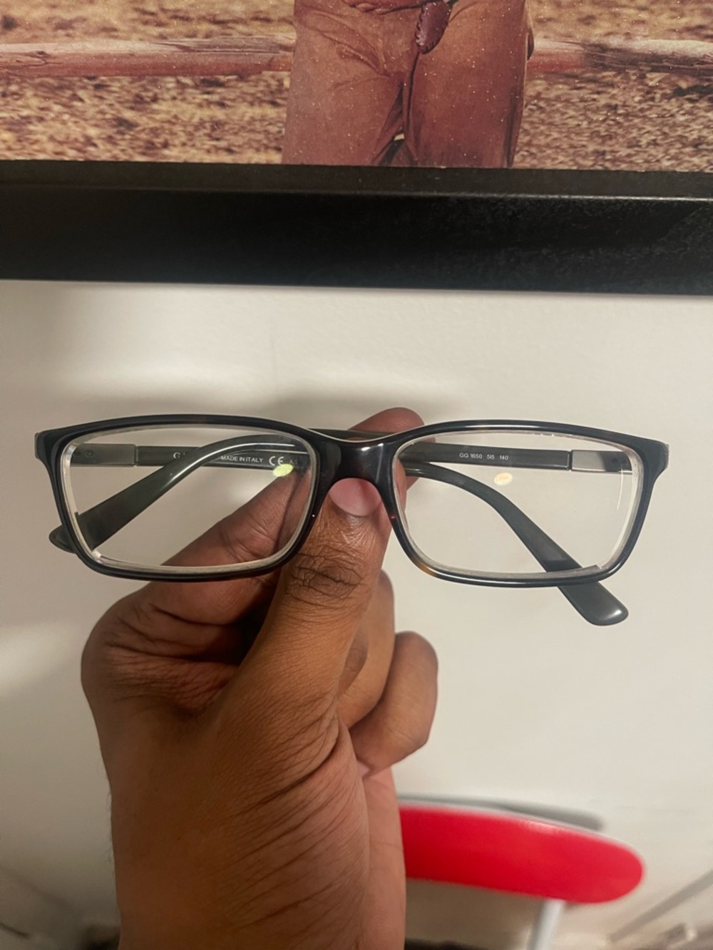 Black Rectangular Prescription Glasses